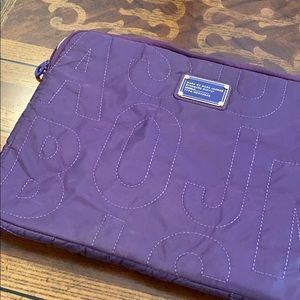Marc by Marc Jacobs Purple Quilted Computer Sleeve